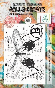 AALL & Create Clear Stamp Rare Creature AALL-TP-735*
