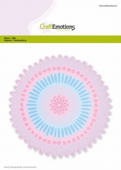 Craft Emotions Snijmal Happiness Round 115633/1101*