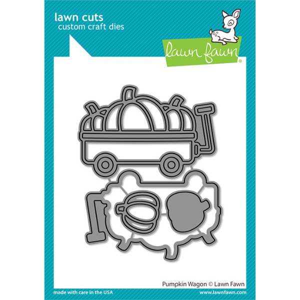 Lawn Fawn Snijmal Pumpkin Wagon LF2974