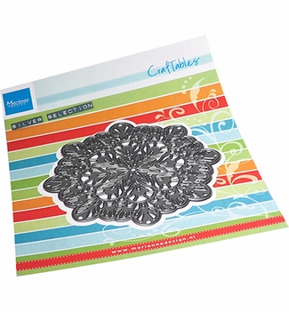 Marianne Design Craftables Art Texture XL Snowflake CR1609