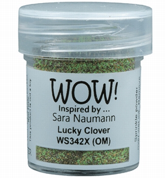 WOW Embossing Poeder Glitter Lucky Clover WS342X
