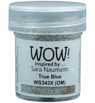 WOW Embossing Poeder Glitter True Blue WS343X