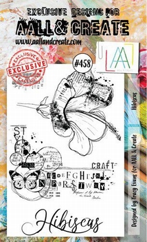 AALL & Create Clear Stamp Hibiscus AALL-TP-458*