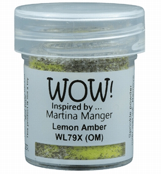 WOW Embossing Poeder Colour Blends Lemon Amber WL79X