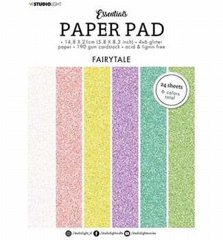 Studio Light Essentials Glitter Paper Fairytale SL-ES-PP49*