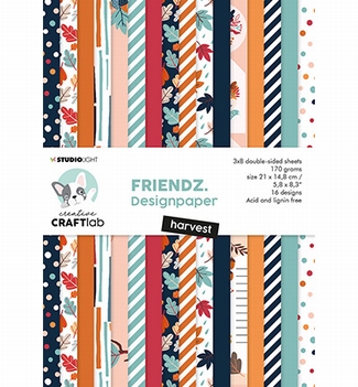 Craftlab Designpapier Harvest CCL-FR-PP60