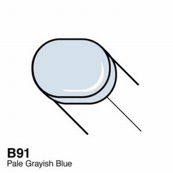 Copic Sketch Pale Grayish Blue CPSB91