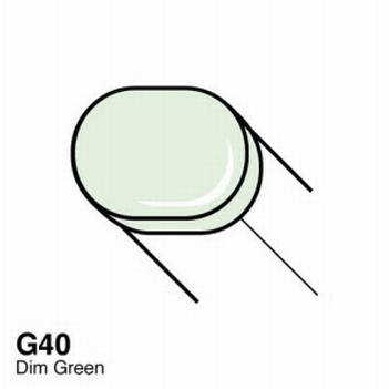 Copic Sketch Dim Green CPSG40