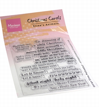 Marianne Design Clear Stamp Eline's Animals - Carols EC0198