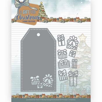 Yvonne Creations Snijmal A Gift For - Gift Label YCD10292
