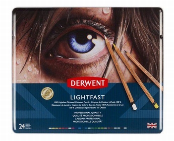 Derwent Lightfast Kleurpotloden Doos van 24 st.    2302720*
