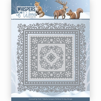 Amy Design Snijmal Whispers of Winter - Square ADD10288
