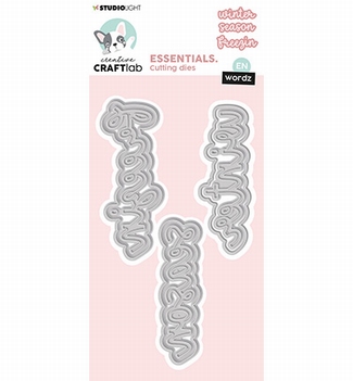 Craftlab Snijmal Essentials Winter Wordz CCL-ES-CD421