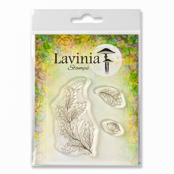 Lavinia Clear Stamp Oak Leaves LAV763