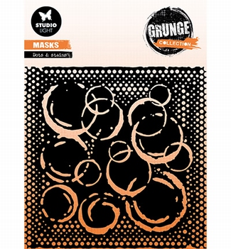 Studio Light Mask Stencil Grunge Stains SL-GR-MASK157