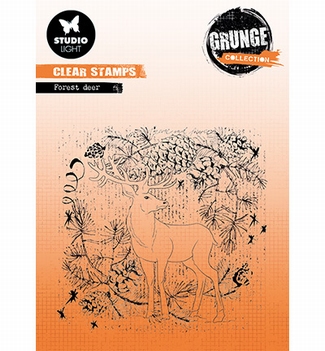 Studio Light Clear Stamp Grunge Deer SL-GR-STAMP320
