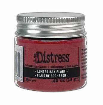Tim Holtz Distress Embossing Glaze Lumberjack Plaid TDE82422