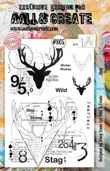 AALL & Create Clear Stamp Stag AALL-TP-805*