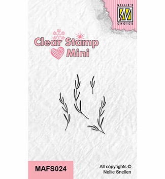 Nellie Snellen Mini Clear Stamp Willow Branch MAFS024