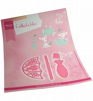 Marianne Design Collectables Umbrella by Marleen COL1520