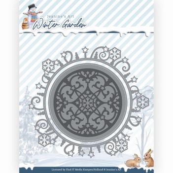Jeanine's Art Snijmal Winter Garden - Circle JAD10169*