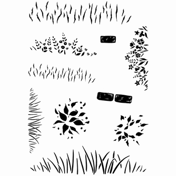 Card-io Clear Stamp Textures CDCCSTTEX-01