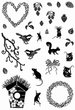 Card-io Clear Stamp Amaible Abodes CCSTAMI-01