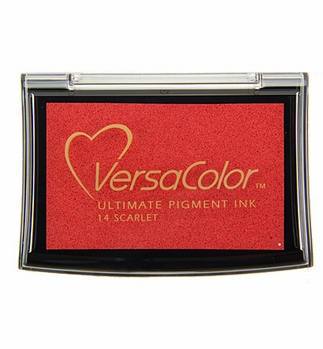 Versacolor Pigment Stempelkussen Scarlet Red VC-000-014