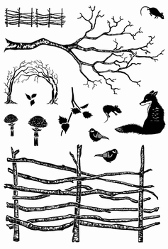 Card-io Clear Stamp Peaceful Place CCSTPEA-02
