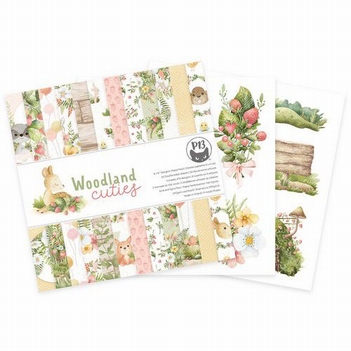 Piatek Papierblok Woodland Cuties P13-WDC-09
