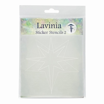Lavinia Sticker Stencils Night Star Col. LSSS002