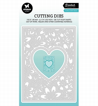 Studio Light Snijmal Essentials Floral Heart SL-ES-CD465