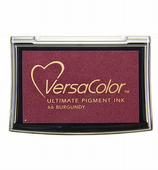 Versacolor Pigment Stempelkussen Burgundy VC-000-066