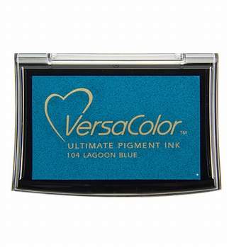 Versacolor Pigment Stempelkussen Lagoon Blue VC-000-104