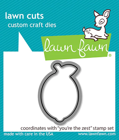 Lawn Fawn Snijmal You're the Zest LF3016