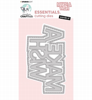 Craftlab Snijmal Essentials Wordz XL Wish CCL-ES-CD470