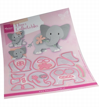 Marianne Design Collectables Eline's Baby Elephant COL1521