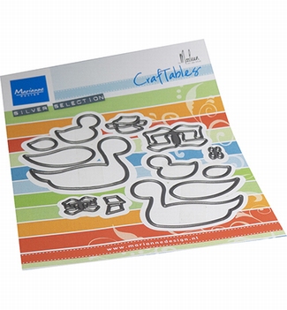 Marianne Design Craftables Ducks by Marleen CR1619