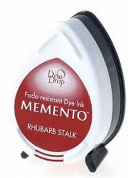 Memento Dew Drops Rhubarb Stalk MD-000-301
