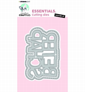 Craftlab Snijmal Essentials Wordz XL Beterschap CCL-ES-CD481