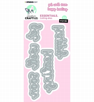 Craftlab Snijmal Essentials Wordz Get Well CCL-ES-CD479