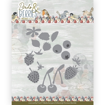 Precious Marieke Snijmal Birds & Berries - Berries PM10252