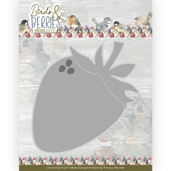 Precious Marieke Snijmal Birds & Berries - StrawberryPM10250