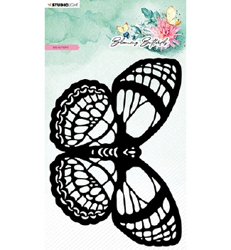 Studio Light Mask Stencil Blooming Butterfly SL-BB-MASK168