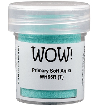 WOW Embossing Poeder Primary Colour Soft Aqua WH65R