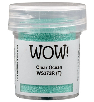 WOW Embossing Poeder Glitter Clear Ocean WS372R