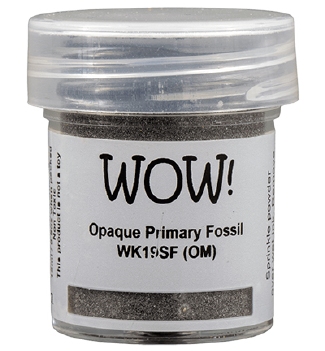 WOW Embossing Poeder Opaque Primary Fossil WK19SF