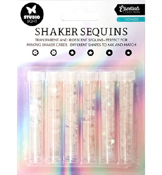 Studio Light Shaker Sequins Flowers SL-ES-SHAKE10