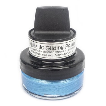 Cosmic Shimmer Metallic Gilding Polish E. Blue CSPMMGELECT