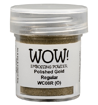 WOW Embossing Poeder Metallics Polished Gold WC08R